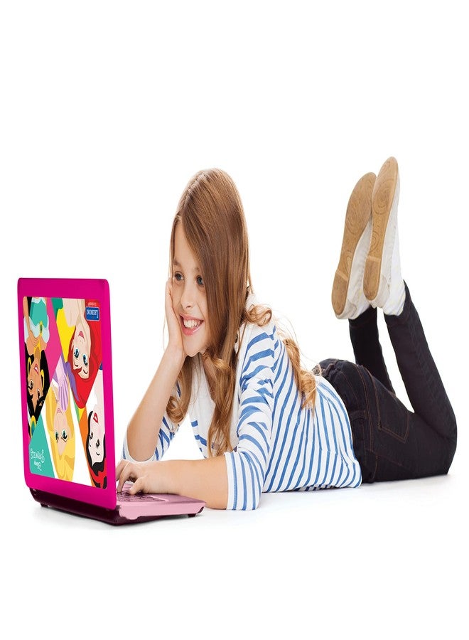ليكسيبوك ديزني برينسيس - كمبيوتر محمول تعليمي ثنائي اللغة (إسبانية/إنجليزية) - لعبة للبنات مع 124 نشاطًا للتعلم واللعب والموسيقى - وردي JC598DPi2 - Image 4